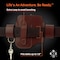 1791 Everyday Carry Tool Organizer for L/XL Multitool, Flashlight with Large Flex & Action-Snap Belt Attachment WEB-HD-AS-LF-CHN-A - alternate 2